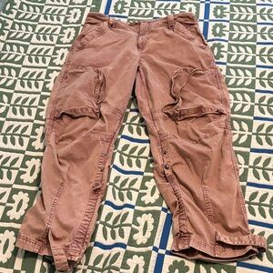 We The Free Cargo Pants in Dusty Rose from Free People